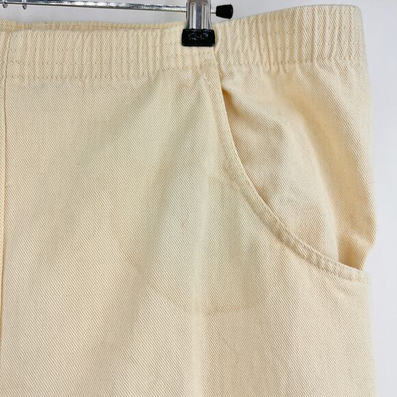 Cascade Blues (18) American VINTAGE 80's Plus Size Yellow Mom Jeans Tapered Leg - Picture 5 of 8